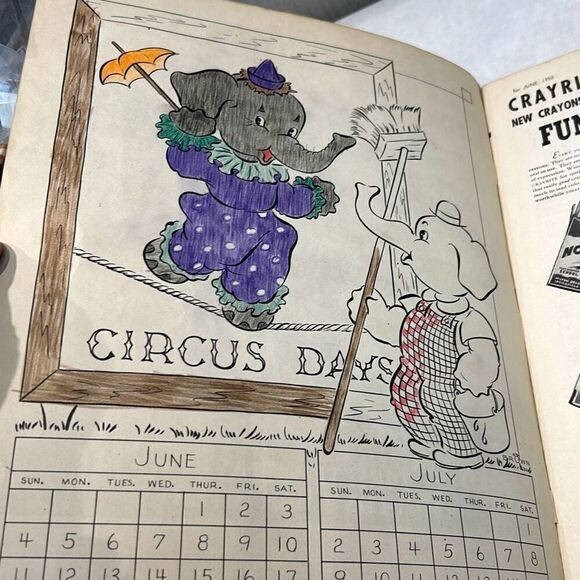 VTG Children's Activities For Home & School Magazine Book June 1950 - Picture 6 of 6